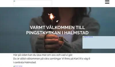 Pingstkyrkan Halmstad startsida 2023