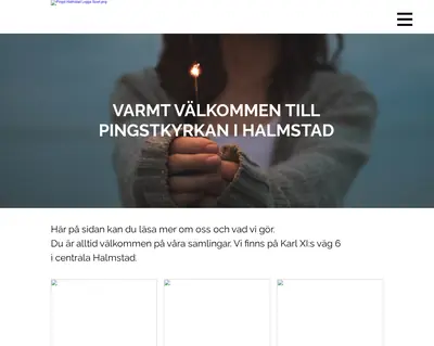 Pingstkyrkan Halmstad startsida 2026