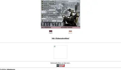 Halmstadliv startsida 1996