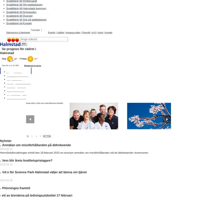 Halmstadliv startsida 2015