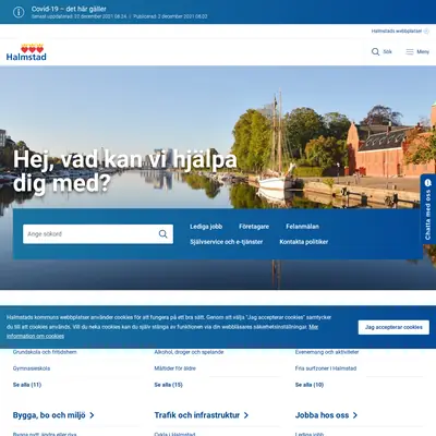 Halmstadliv startsida 2022