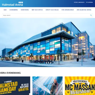 HalmstadBudet startsida 2019