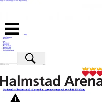 HalmstadBudet startsida 2021