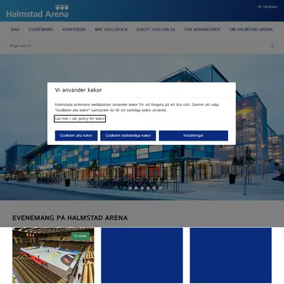 HalmstadBudet startsida 2025
