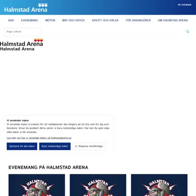 HalmstadBudet startsida 2026