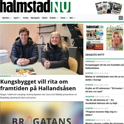 Halmstad NU startsida 2026