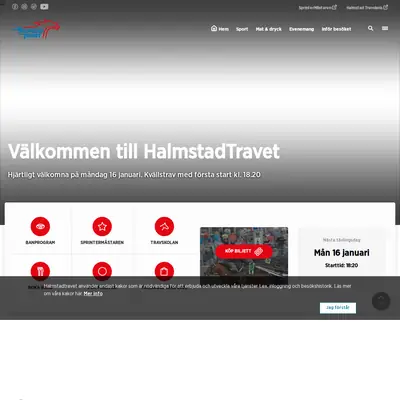Halmstad-Travet startsida 2023