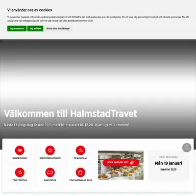 Halmstad-Travet startsida 2026