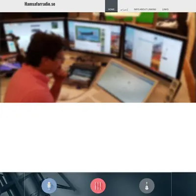 Hamsafarradio startsida 2019