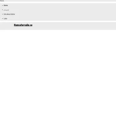 Hamsafarradio startsida 2020