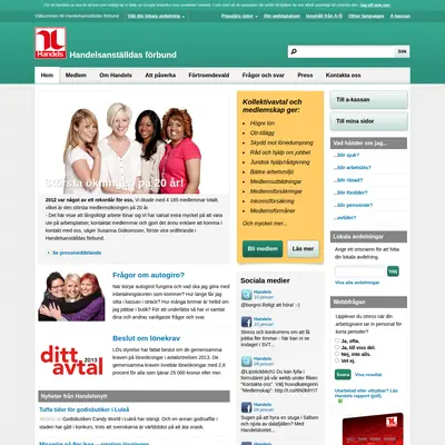 Avdelningsnytt i Linköping startsida 2013