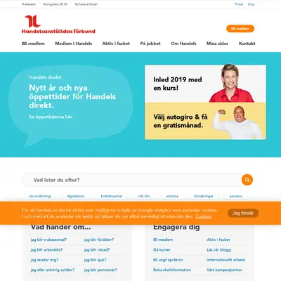 Avdelningsnytt i Linköping startsida 2019