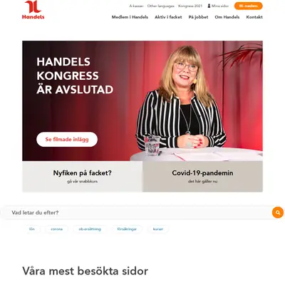 Avdelningsnytt i Linköping startsida 2022