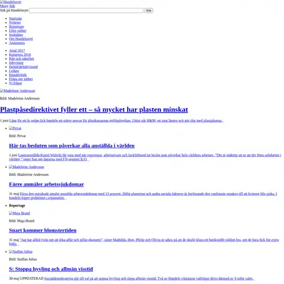handelsnytt.se startsida 2018