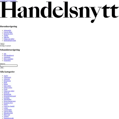 handelsnytt.se startsida 2022