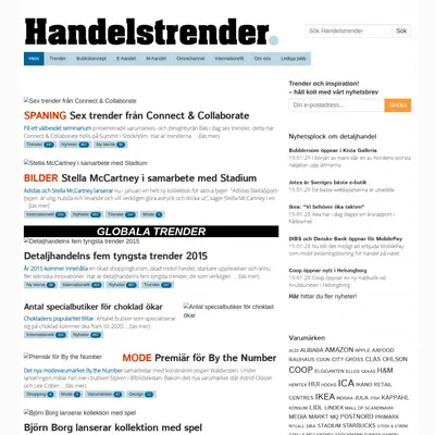 www.handelstrender.se startsida 2015