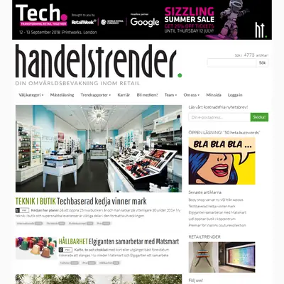www.handelstrender.se startsida 2018