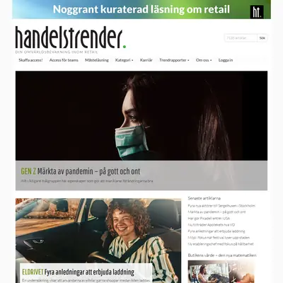 www.handelstrender.se startsida 2022