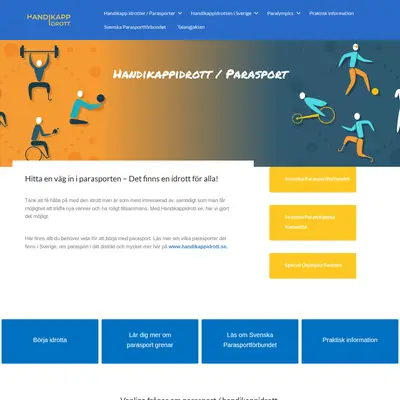 Handikappidrott startsida 2019
