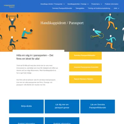 Handikappidrott startsida 2023