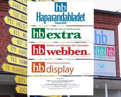 Haparandabladet (Haaparannanlehti) startsida 2013