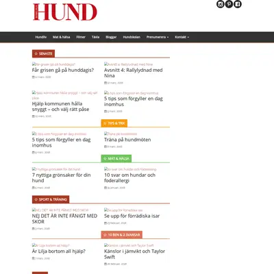 www.harligahund.se startsida 2018
