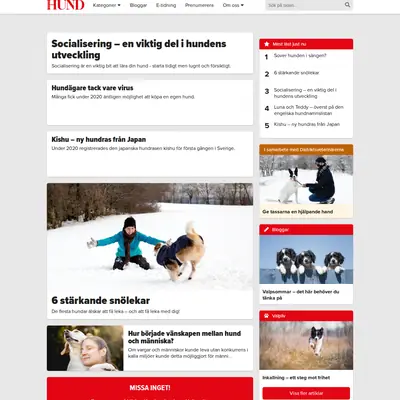www.harligahund.se startsida 2021