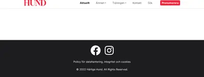 www.harligahund.se startsida 2022