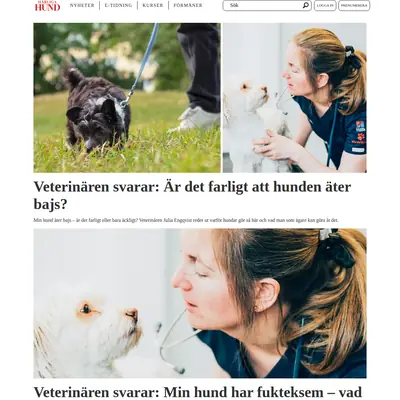 www.harligahund.se startsida 2026