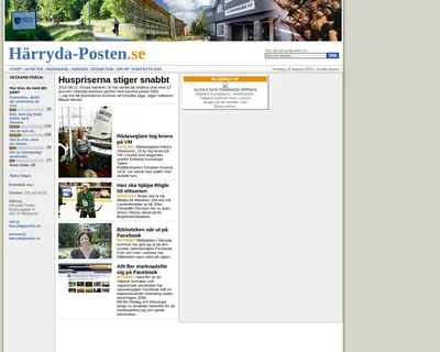 Härryda-Posten - Landvetters Tidning - Landvetter-Posten startsida 2010