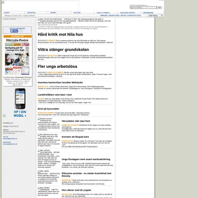 Härryda-Posten - Landvetters Tidning - Landvetter-Posten startsida 2012