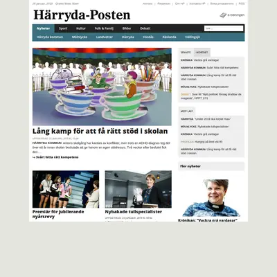 Härryda-Posten - Landvetters Tidning - Landvetter-Posten startsida 2019