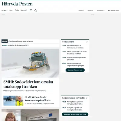 Härryda-Posten - Landvetters Tidning - Landvetter-Posten startsida 2025