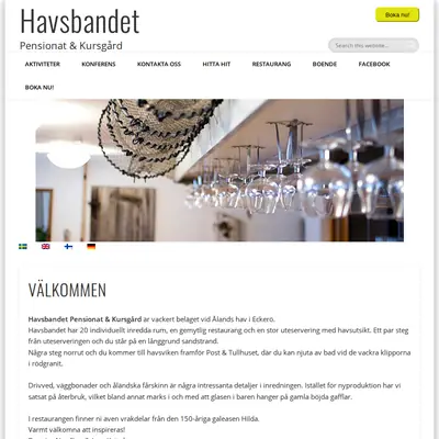 Havsbandet startsida 2020