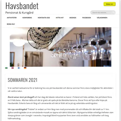 Havsbandet startsida 2022