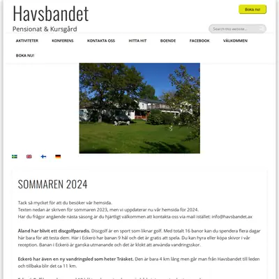 Havsbandet startsida 2025
