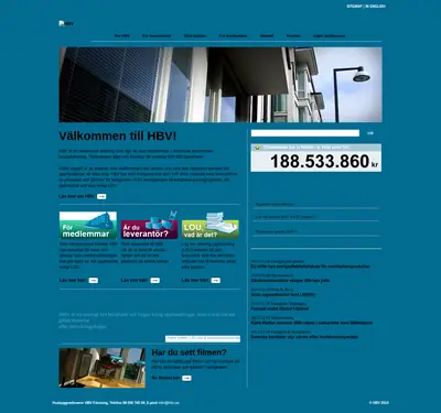 HBV-Magasinet startsida 2011