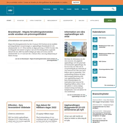 HBV-Magasinet startsida 2022