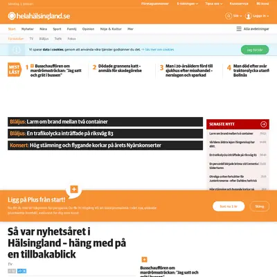 Söderhamns-Kuriren startsida 2017