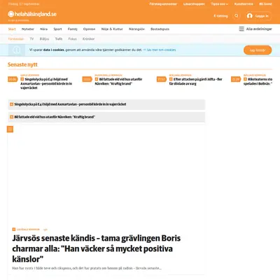 Söderhamns-Kuriren startsida 2019