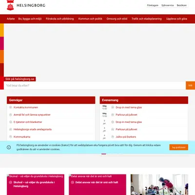 cityhelsingborg.se startsida 2018