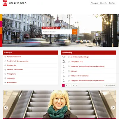 cityhelsingborg.se startsida 2020