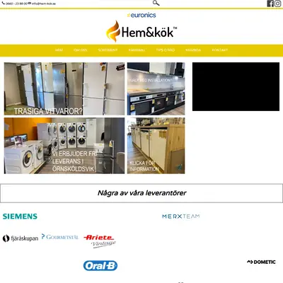 Hem & Kök startsida 2023