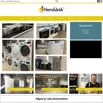 Hem & Kök startsida 2024