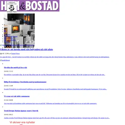Hem & Bostad startsida 2023