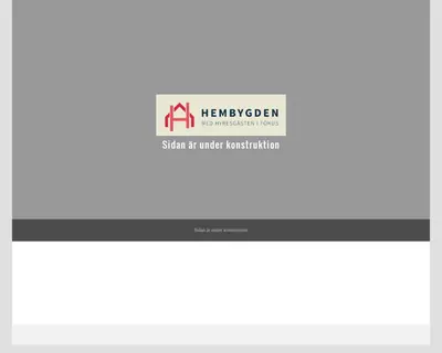 Hembygden startsida 2019