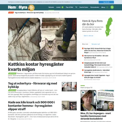 Hem & Hyra startsida 2022