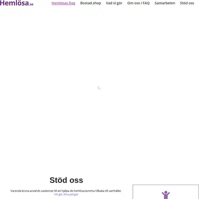 Hemlösa startsida 2022