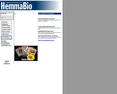 hemmabiotidningen.se startsida 2008