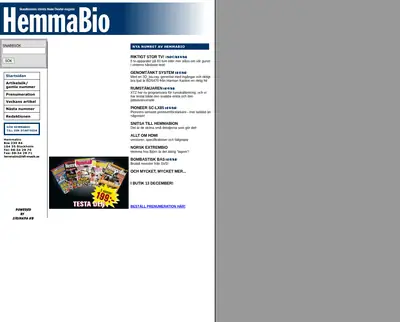 hemmabiotidningen.se startsida 2012
